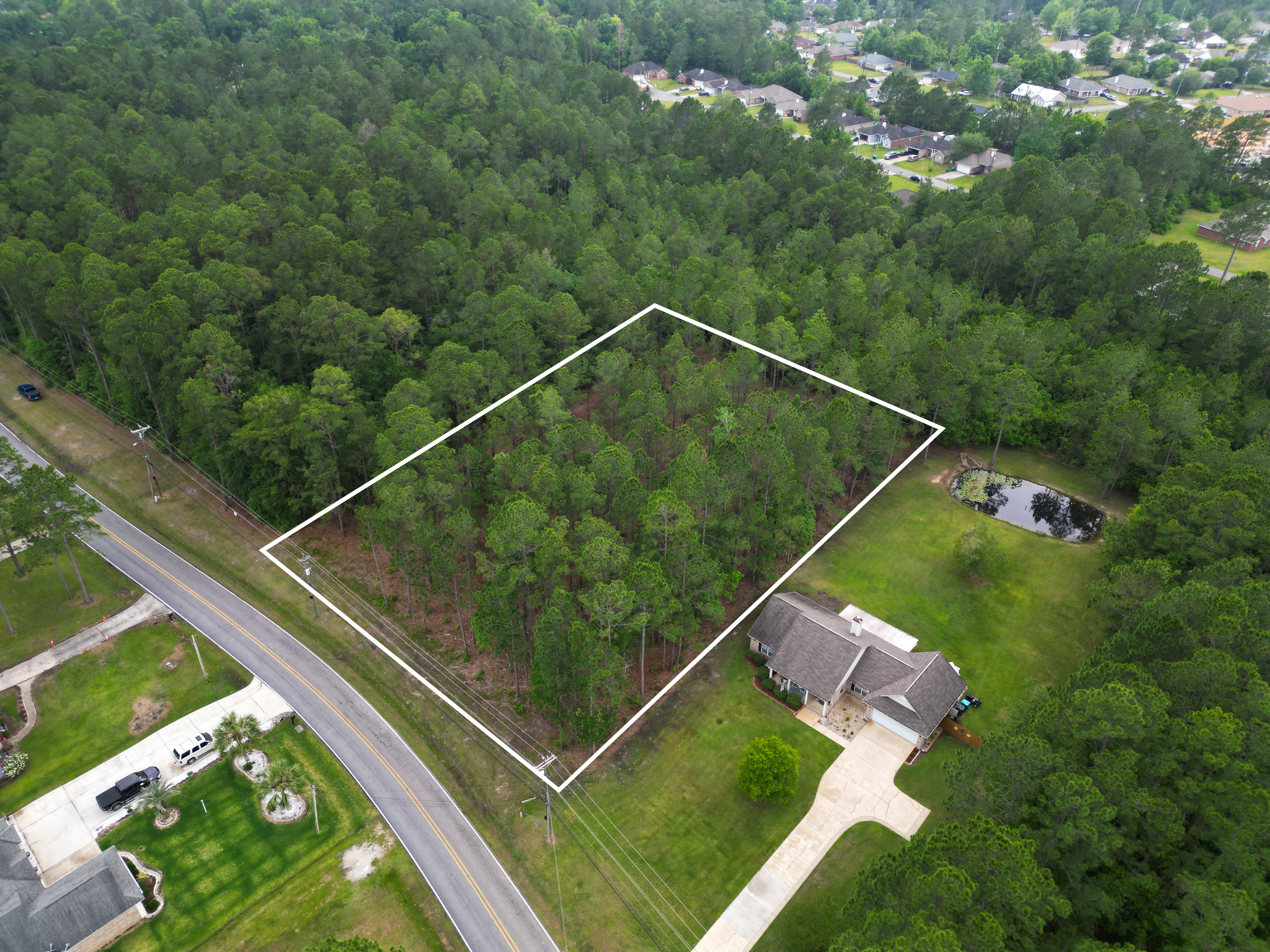 Aerial property overview